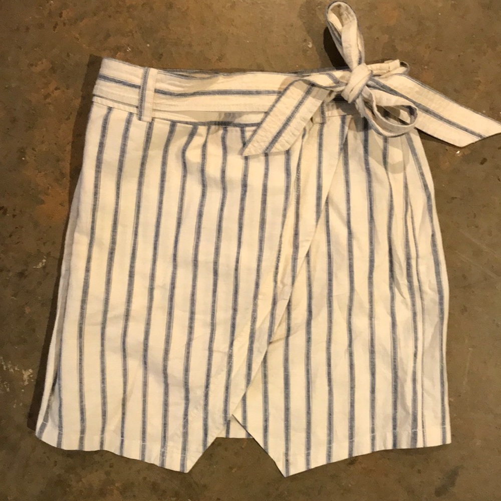 Madewell Striped Skirt